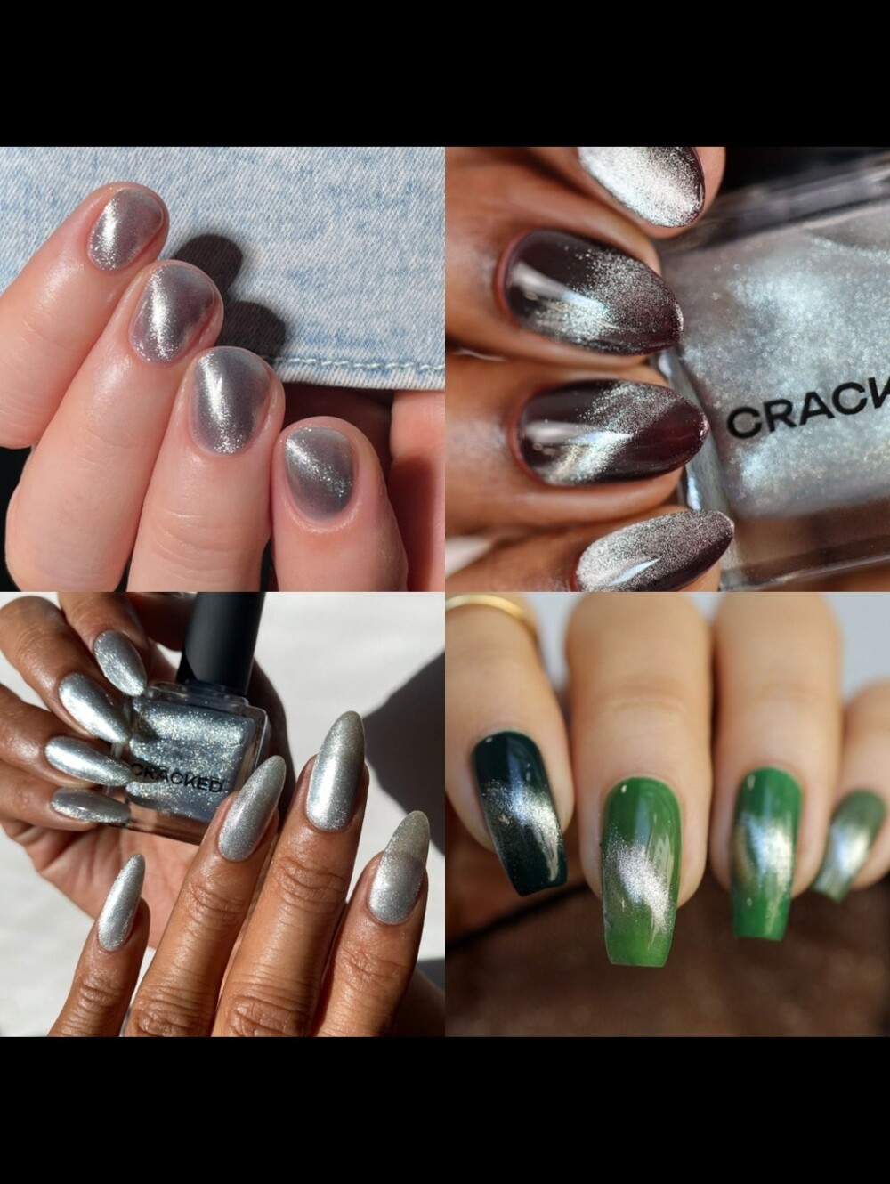 Cracked Polish ❄️ Thin Ice Magnetic Topper 🧲 - Picture 4 of 7